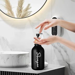 Trio Dosador Especial para Banheiro - Shampoo, Condicionador e Gel de Banho