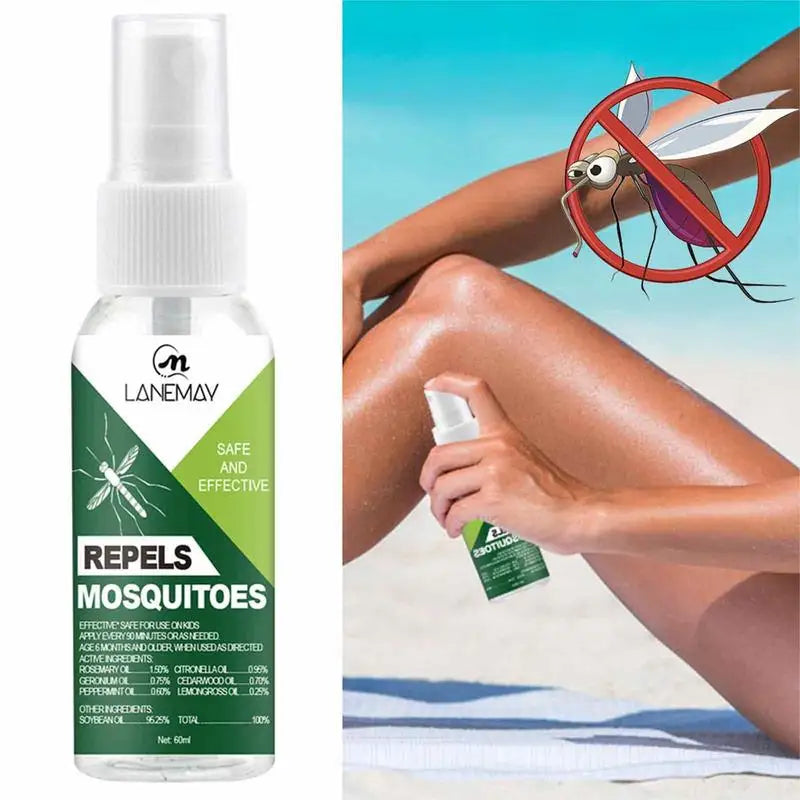 Repelente de Mosquitos Spray de Óleos Essenciais